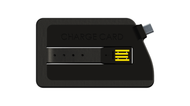 ChargeCard Credit Card Sized USB Charging Cable