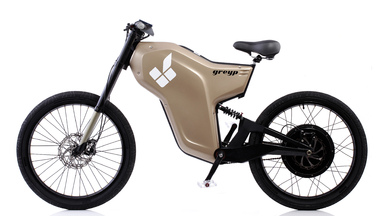 Greyp G-12: Half Bike, Half Motorcycle