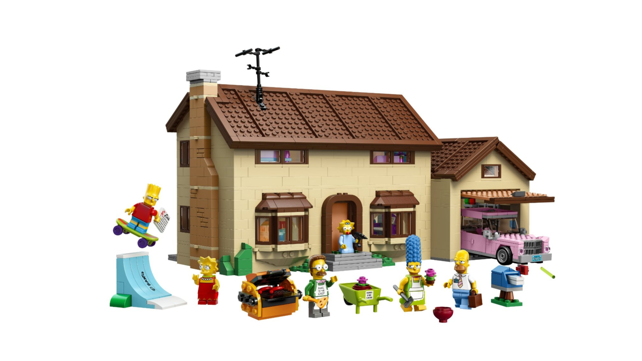 The LEGO Simpsons House