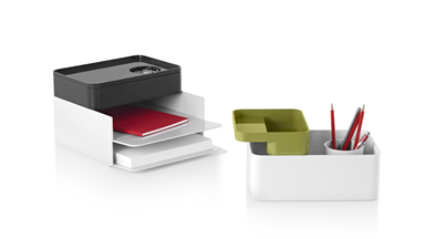 Sam Hecht and Kim Colin's Formwork Desk Accessories for Herman Miller