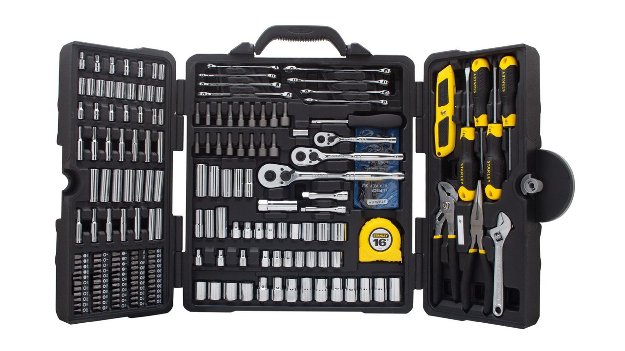 60% Off STANLEY 210-Piece Mixed Tool Set