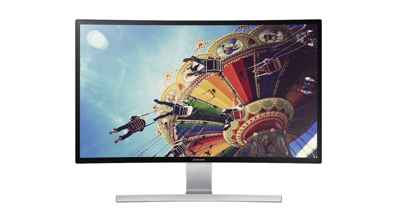 Samsung 27-Inch Curved LED-Lit Monitor [$380]