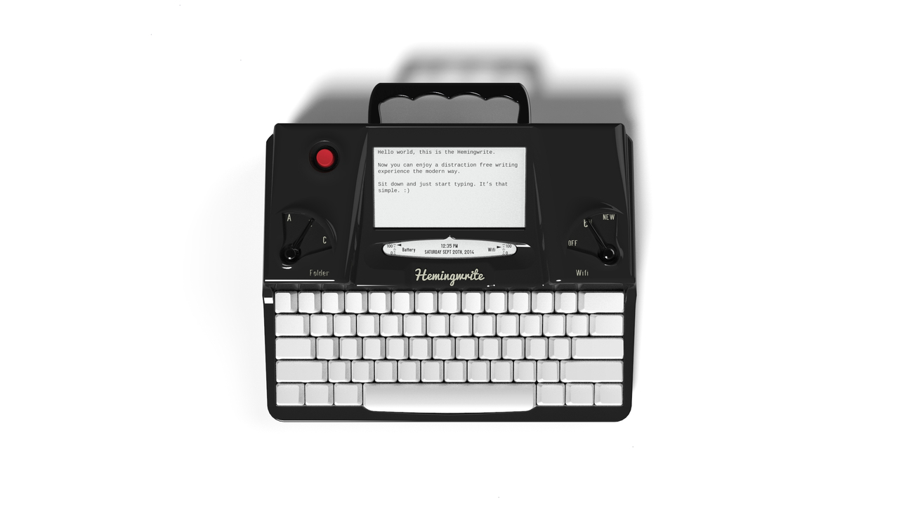 Hemingwrite: A Single Purpose, Distraction-Free Writing Composition Device