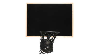 killspencer Indoor Mini Basketball Kit with 24-Karat Gold Plated Breakaway Rim