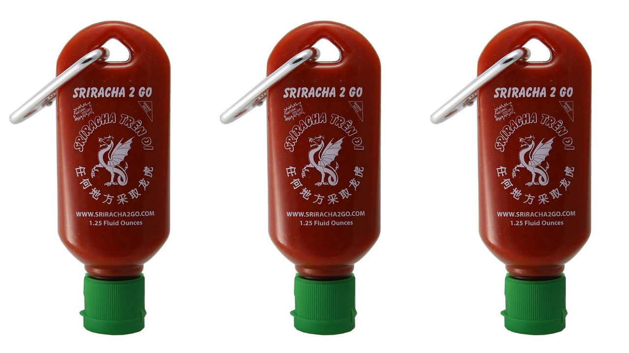 Sriracha2Go: A 1.25 Ounce Pocket-Sized Sriracha Bottle