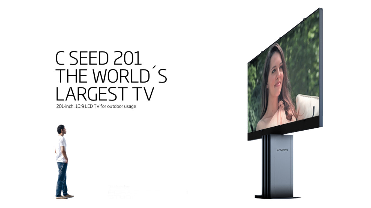 C SEED World's Largest Outdoor LED TV