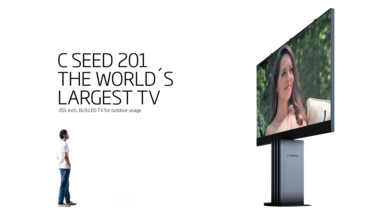 C SEED World's Largest Outdoor LED TV