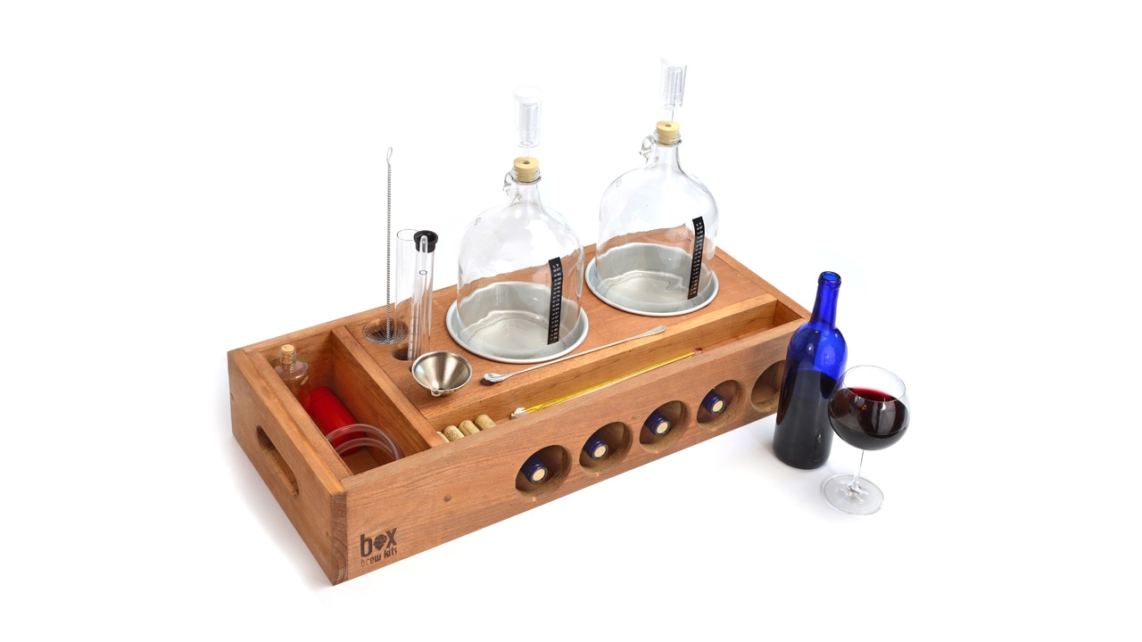 Handcrafted Winemaking Kit from Box Brew Kits