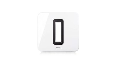 The SONOS SUB Now Comes in White