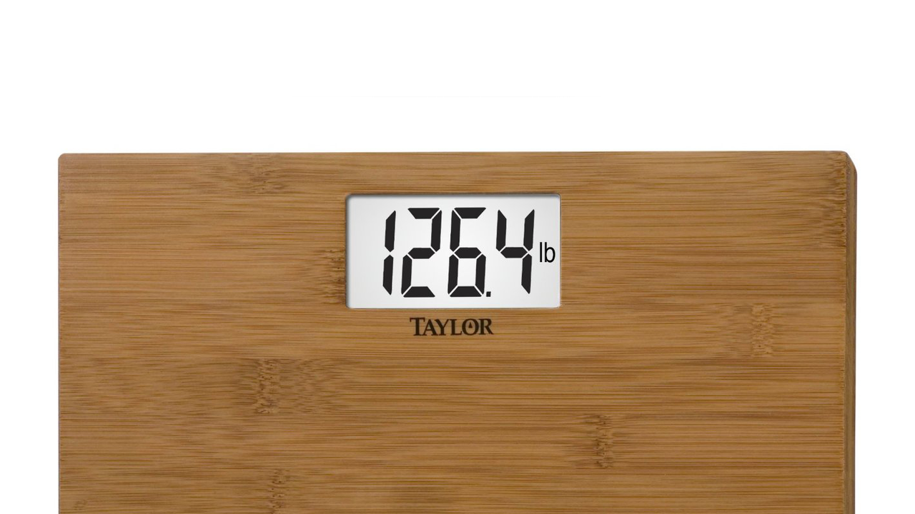 Natural Bamboo Digital Scale by Taylor