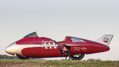 Indian Motorcycle Debuts Spirit of Munro Streamliner