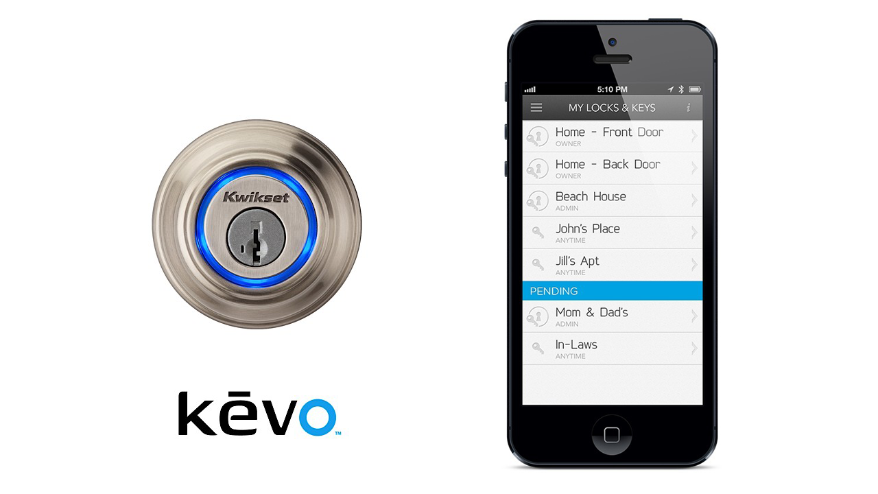 With the Kwikset Kevo your Smartphone is now Your House Key