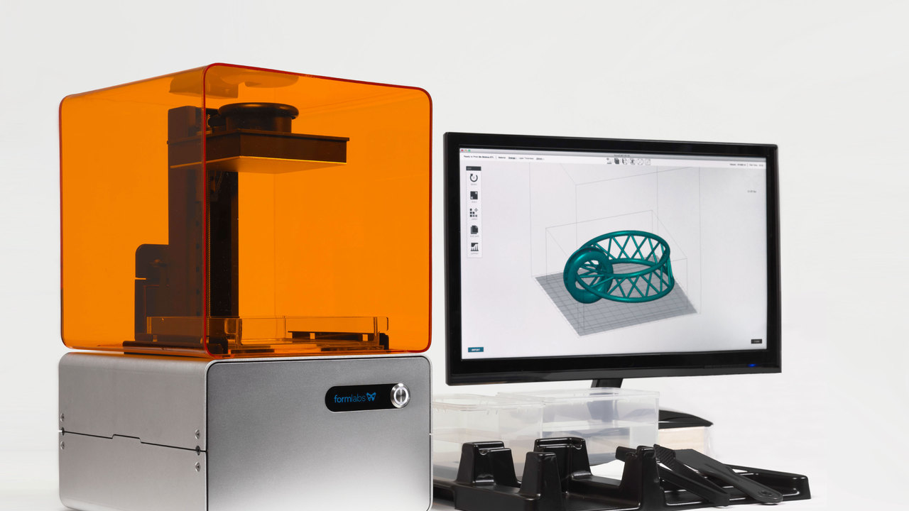 The Form 1 High Resolution Desktop 3D Printer