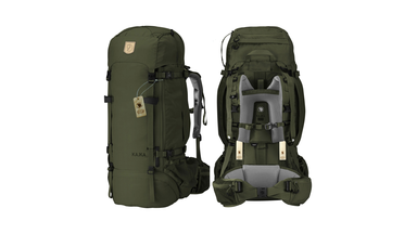 Fjällräven Kajka Backpack with Wooden Frame