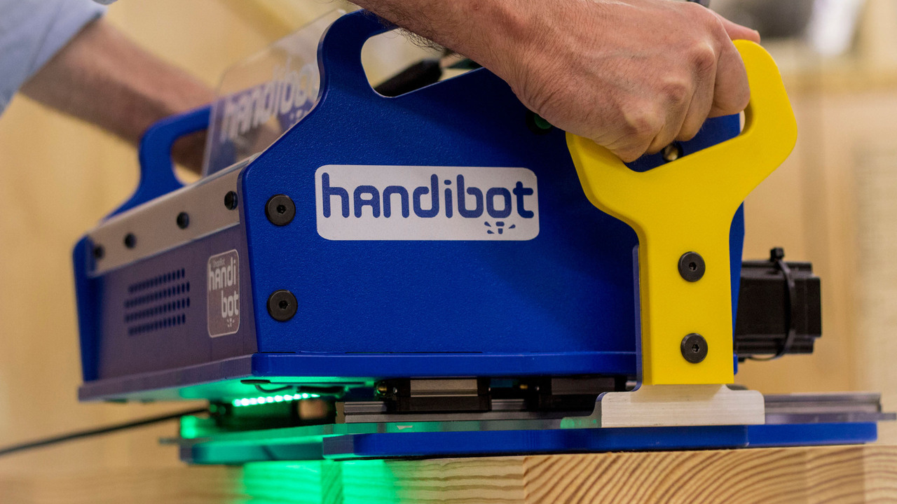 The Handibot Smart Robotic Power Tool by ShopBot