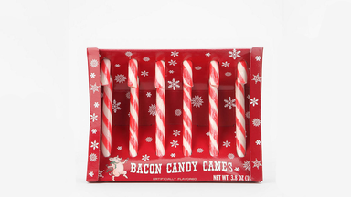 Bacon Candy Canes