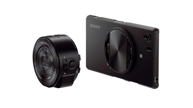 Sony QX100 and QX10 Lens-Style Smartphone Cameras