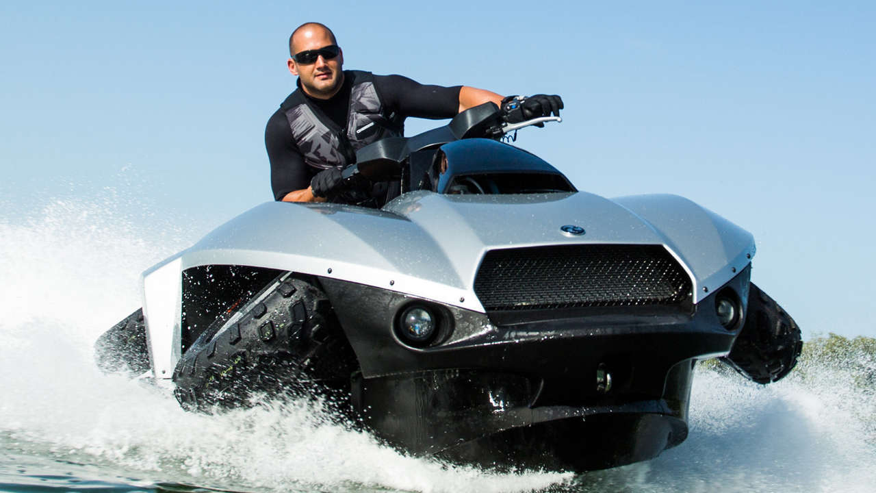 Drive on Land and Water with the Gibbs Quadski