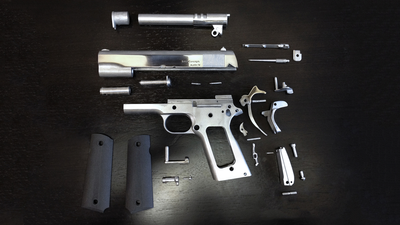 World’s First 3D Printed Metal Gun