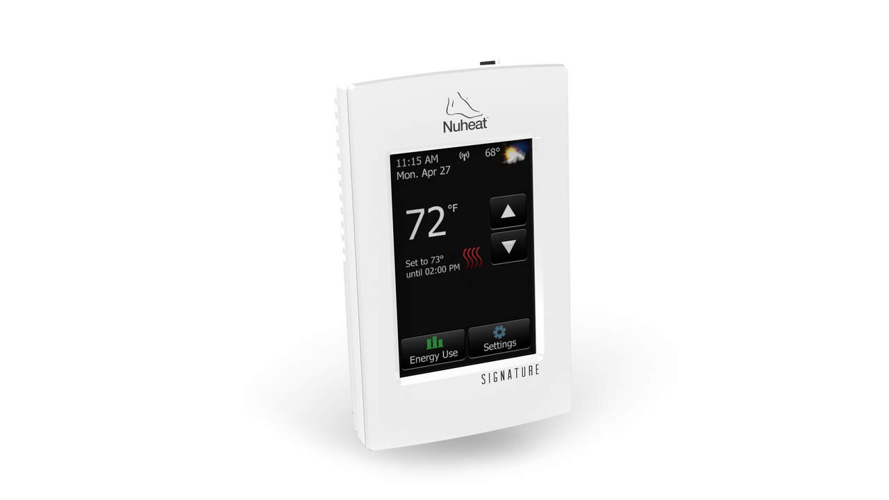 NuHeat Announces Signature: First WiFi Floor Heating Thermostat
