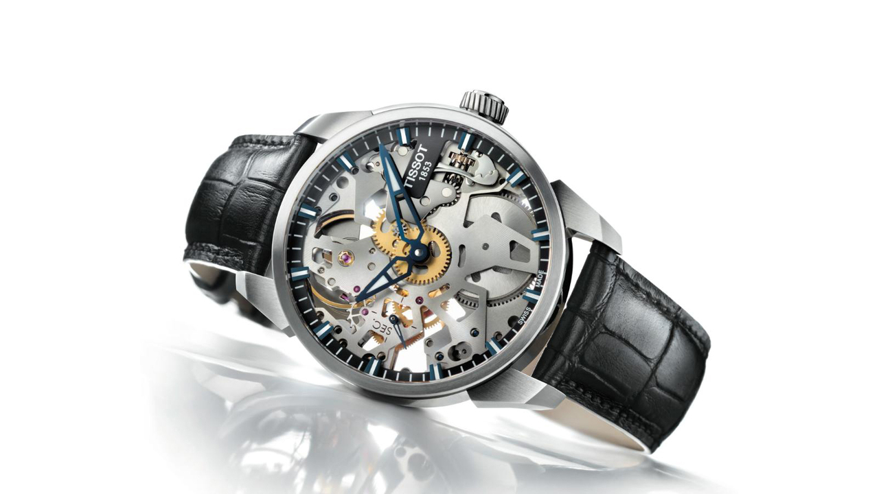 Tissot T-Complication Sequelette Wrist Watch