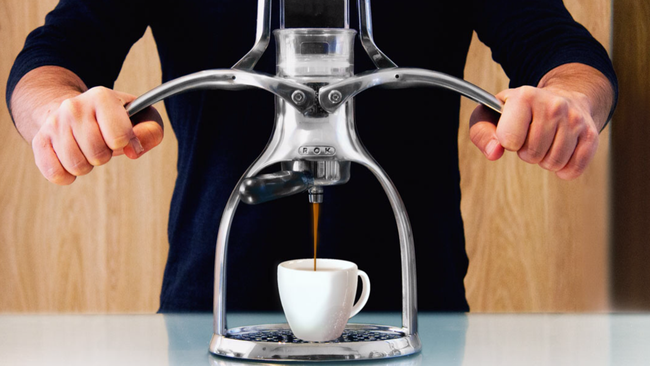 ROK Hand Powered Espresso Maker 
