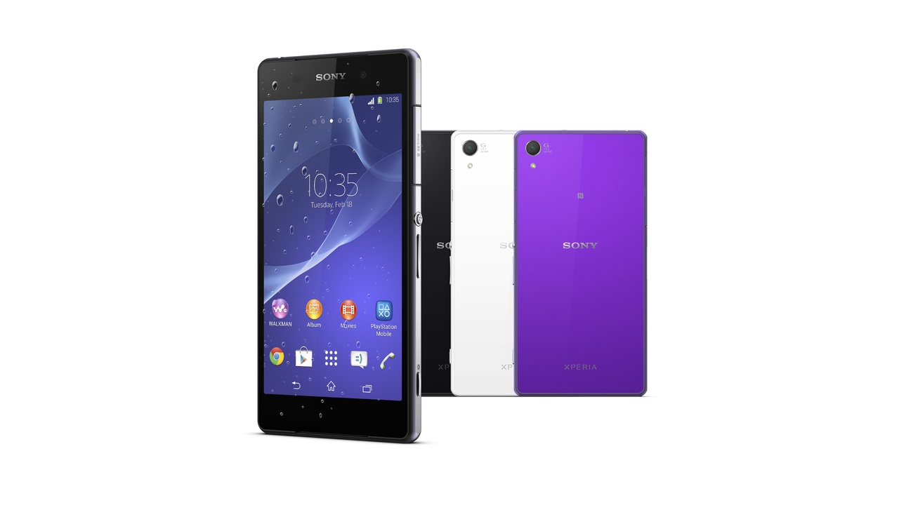 Sony Introduces Waterproof Xperia Z2 Smartphone with 4K Recording