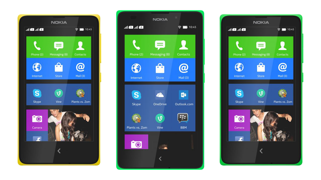 Nokia Announces Three Android Phones: Nokia X, Nokia X+ and the Nokia XL