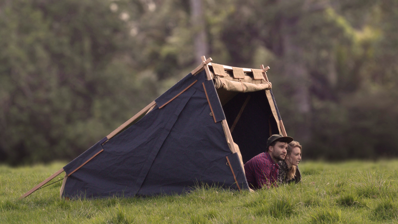 Under Cover Camper Two Person Canvas Tent by Nikolai Sorensen