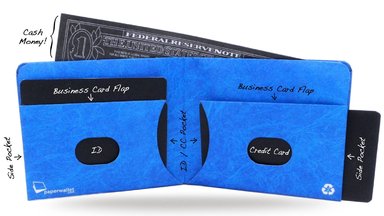 Tyvek Paper Wallet by Paperwallet