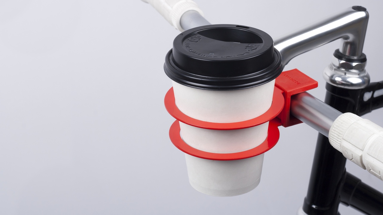 Drink and Ride with BOOKMAN'S New Cup Holder