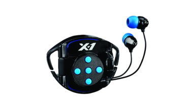 X-1 INT4-BK-X Interval 4G Waterproof Headphone