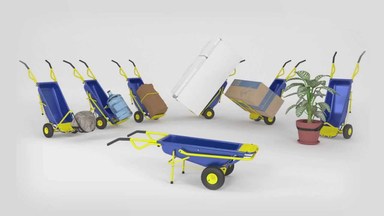 Muletto Multi-Function Garden Cart