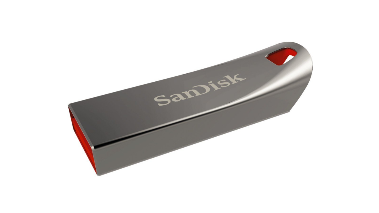 SanDisk Cruzer Force Flash Drive With Metal Casing