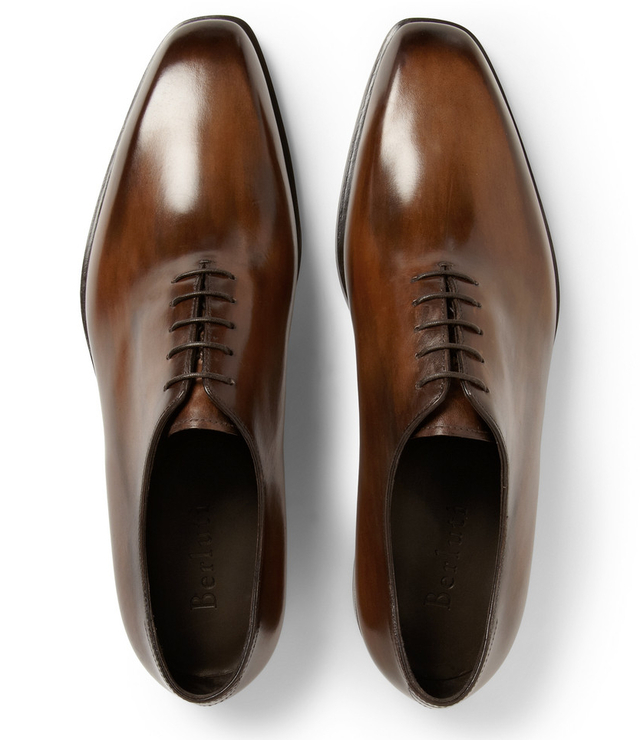 Desire This | Berluti Alessandro Capri Venezia Leather One-Cut Shoes