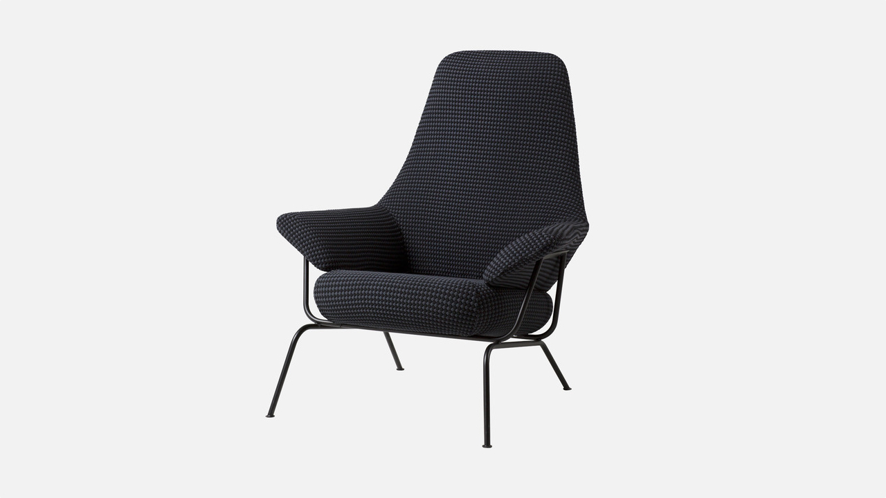 Luca Nichetto's Hai Lounge Chair