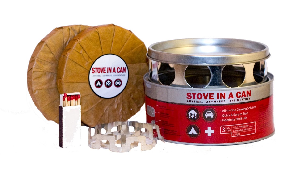 Stove In A Can Portable Cooking Kit