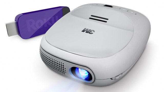 3M Streaming Roku Projector