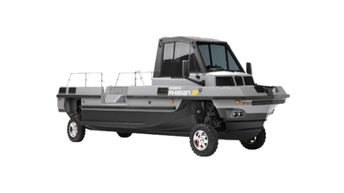 Drive on Land and in Water with the Gibbs Phibian and Humdinga II Amphibians
