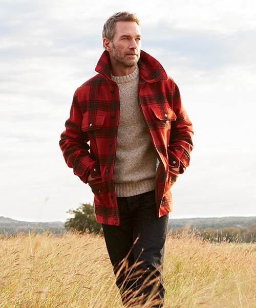 Desire This | Woolrich Men's Classical Field Wool Coat