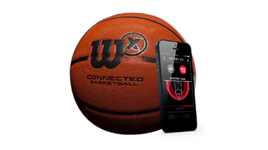 The Wilson X Connected Basketball