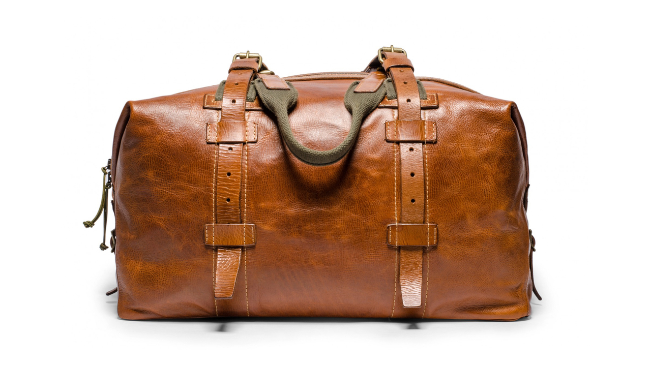 Kaufmann and Mercantile Soft Leather Weekender Bag