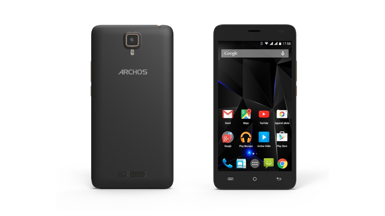 Archos Unveils New 50d Oxygen Smart Phone