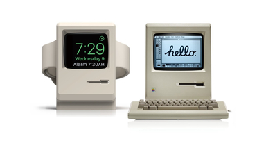 Elago W3 Vintage Macintosh Charging Stand for the Apple Watch