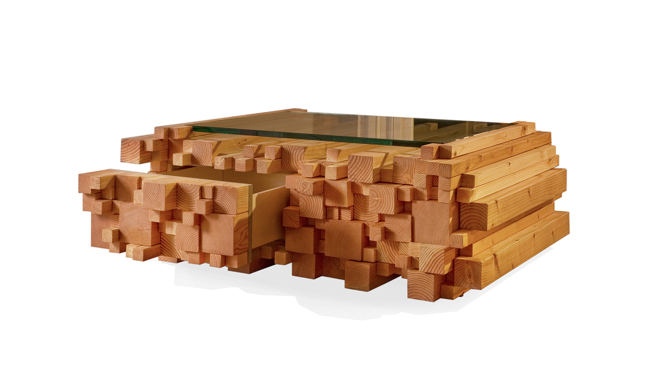 Log Pile Coffee Table by Purcell Living