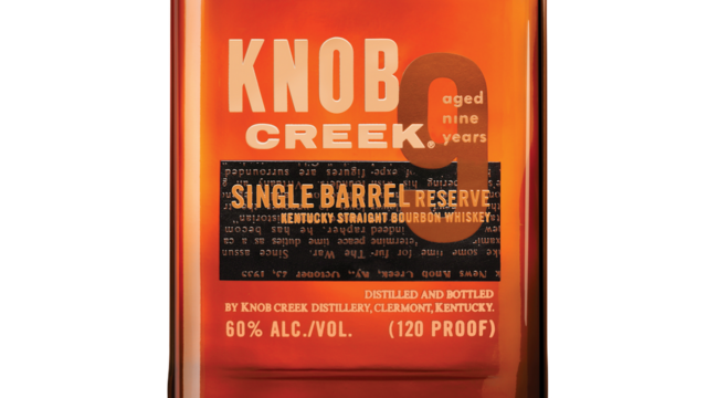 Knob Creek Single Barrel Reserve Bourbon Whiskey