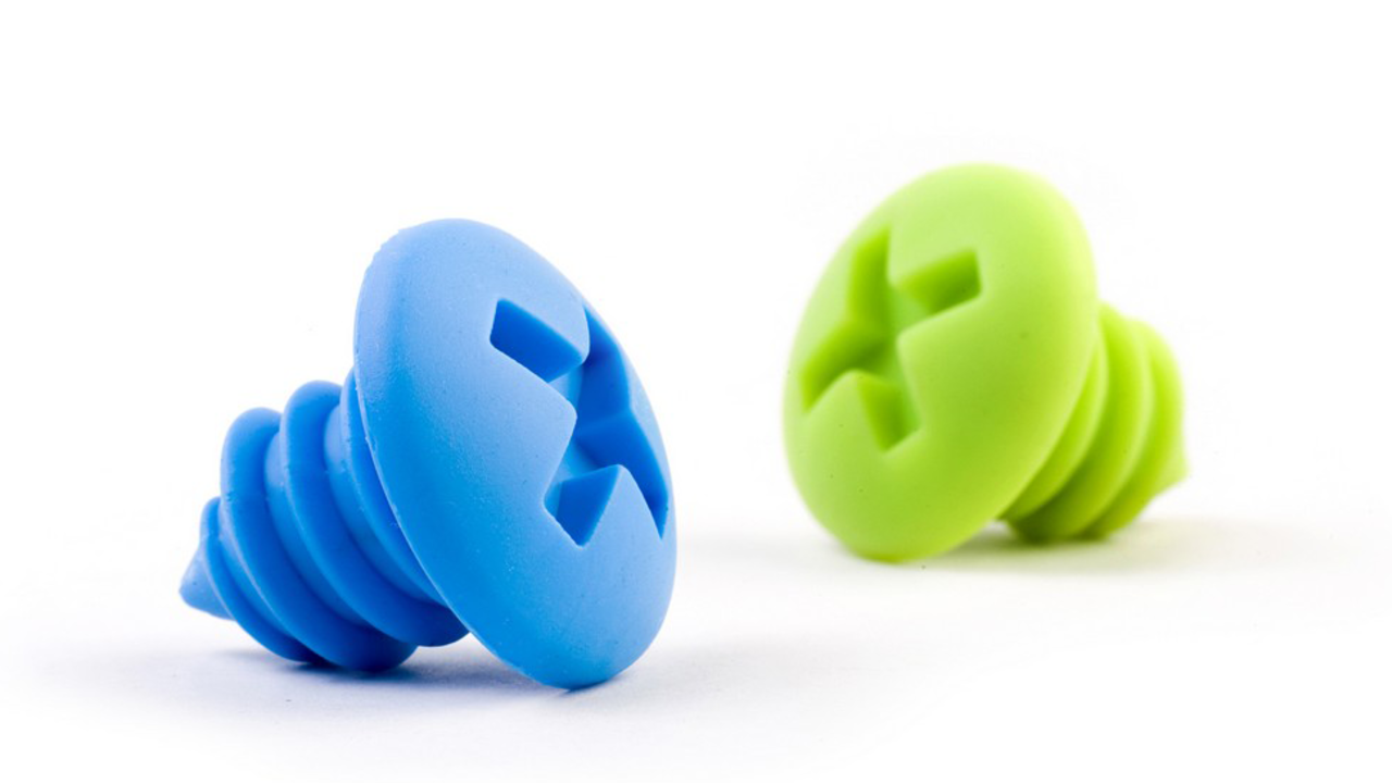 Silicone Bottle Screw Stoppers by Ototo