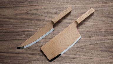 Maple Wooden Knife Set by Federal