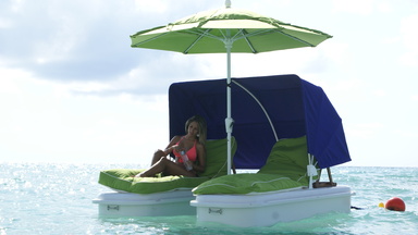 Floating Cabanas for the Ultimate Lounge Experience by SeaDuction Floats