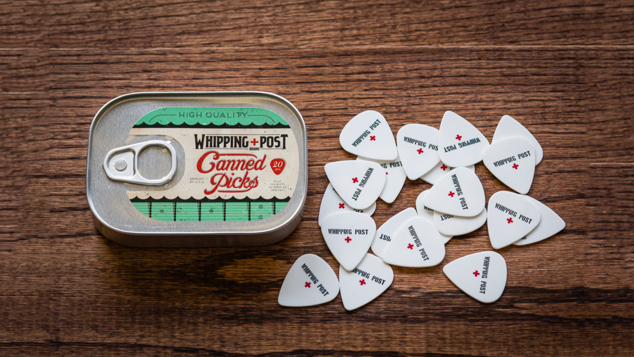 Canned Guitar Picks by the Whipping + Post